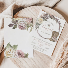 Uitnodiging Baby shower Cowgirl