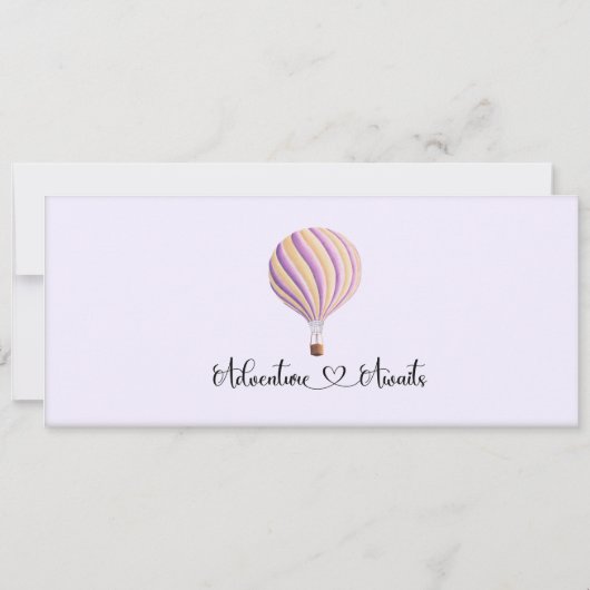 Uitnodiging baby shower, mam om uitnodiging te wor (Achterkant)