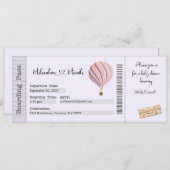 Uitnodiging baby shower, mam om uitnodiging te wor (Voorkant / Achterkant)