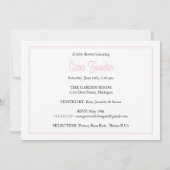 Uitnodiging baby shower - Twinden (Achterkant)