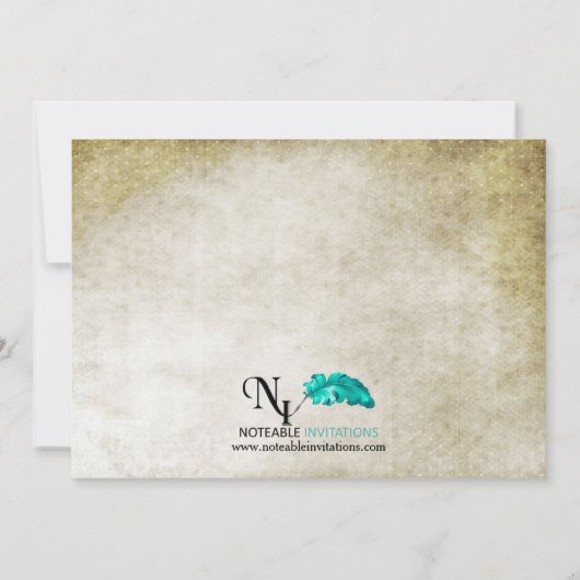 Uitnodiging Baby shower Uitnodiging Uitnodiging Ui (Achterkant)