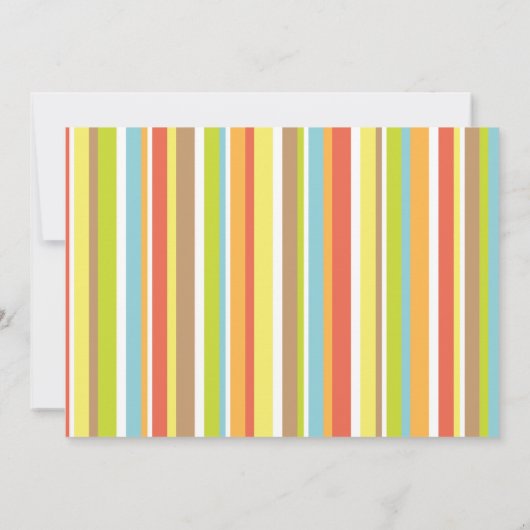 Uitnodiging Baby shower van bossen / Uitnodiging v (Achterkant)