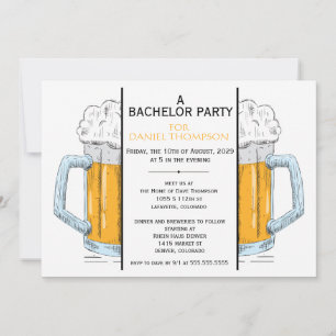 Uitnodiging Bachelor Brew