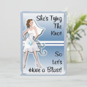 Uitnodiging Bachelorette (Staand voorkant)