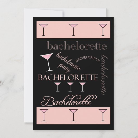 Uitnodiging Bachelorette (Voorkant)