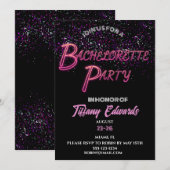 Uitnodiging Bachelorette (Voorkant / Achterkant)