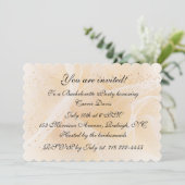 Uitnodiging Bachelorette (Staand voorkant)