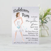 Uitnodiging Bachelorette (Staand voorkant)