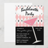 Uitnodiging Bachelorette (Voorkant / Achterkant)