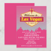 Uitnodiging Bachelorette (Voorkant / Achterkant)