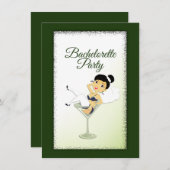 Uitnodiging Bachelorette (Voorkant / Achterkant)