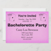 Uitnodiging Bachelorette (Voorkant)