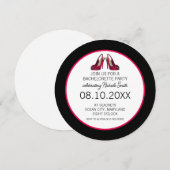 Uitnodiging Bachelorette (Voorkant / Achterkant)