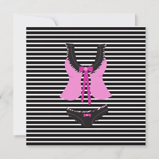 Uitnodiging Bachelorette (Voorkant)