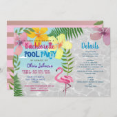 Uitnodiging Bachelorette-partij (Voorkant / Achterkant)