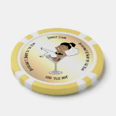 Uitnodiging Bachelorette Poker Chips (Enkel)
