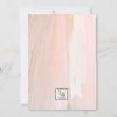 Uitnodiging Ballet Tutu Quinceañera (Achterkant)