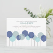 Uitnodiging Ballonnenfeest (Staand voorkant)