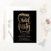 Uitnodiging Banner Graduation Party