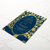 Uitnodiging Bar Mitswa ECHT FOLIE Boom des Levens  (Gedraaid)