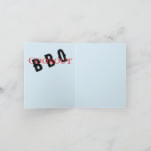 Uitnodiging :   Barbecue's Droom   (Binnen)