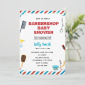 Uitnodiging Barbershop (Staand voorkant)