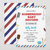 Uitnodiging Barbershop (Voorkant / Achterkant)