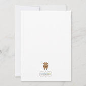 Uitnodiging Barnyard Birthday Party (Achterkant)