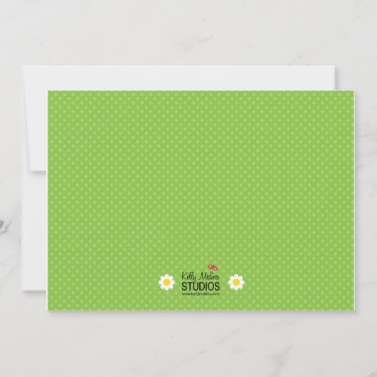 Uitnodiging Barnyard Birthday Party (Achterkant)