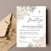 Uitnodiging Bautizo Elegante Jongens en Meisjes Do