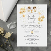 Uitnodiging Bautizo niños Doop Schattigee tweeling