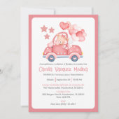 Uitnodiging Bautizo voor meisjes Katholieke doop (Voorkant)