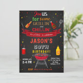 Uitnodiging BBQ (Staand voorkant)