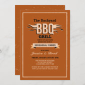 Uitnodiging BBQ (Voorkant / Achterkant)