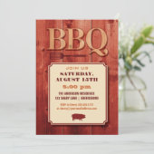 Uitnodiging BBQ (Staand voorkant)