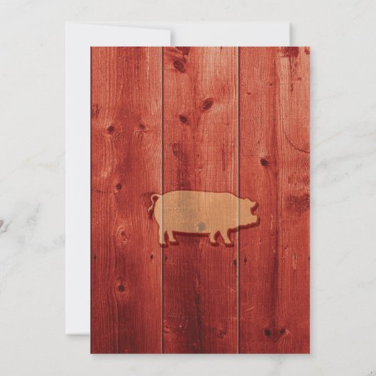 Uitnodiging BBQ (Achterkant)