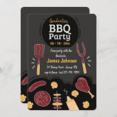 Uitnodiging BBQ-partij (Voorkant / Achterkant)