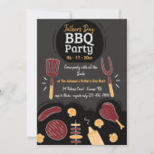 Uitnodiging BBQ-partij (Voorkant)