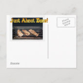 Uitnodiging BBQ-partij Briefkaart (Achterkant)