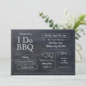 Uitnodiging BBQ-Picknick (Staand voorkant)