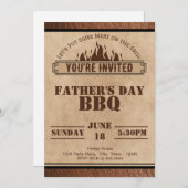 Uitnodiging BBQ voor om het even welk geval (Voorkant / Achterkant)