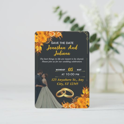 uitnodiging beschrijving (Staand voorkant)