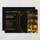 Uitnodiging Bierpul (Voorkant / Achterkant)