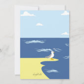 Uitnodiging Bij De Zee (Achterkant)