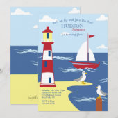 Uitnodiging Bij De Zee (Voorkant / Achterkant)