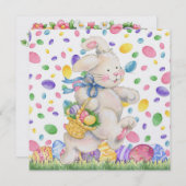 Uitnodiging bij Pasen (Egg Hunt?) - SRF (Voorkant / Achterkant)