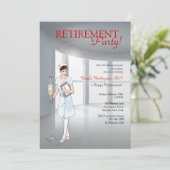 Uitnodiging bijzondere uittredingspartij (Staand voorkant)