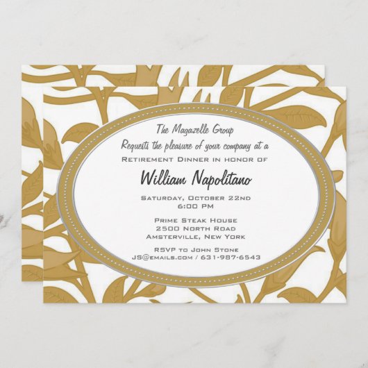 Uitnodiging binnenuit met twint (Voorkant / Achterkant)