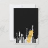 Uitnodiging Biologisch Voedsel Italiaans Spaghetti (Voorkant)