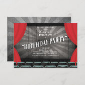 Uitnodiging bioscoopbezoekers filmnacht (Voorkant / Achterkant)